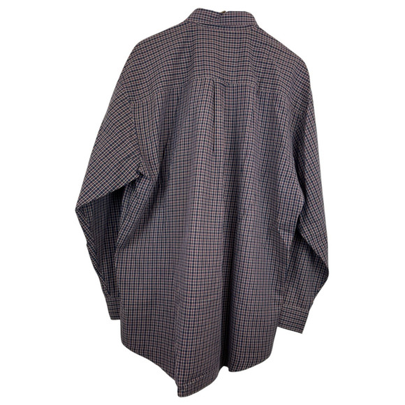 Pendleton Shirt Men's Long Sleeve Size L 100% Cotton Plaid Button Down Vintage - Picture 5 of 5